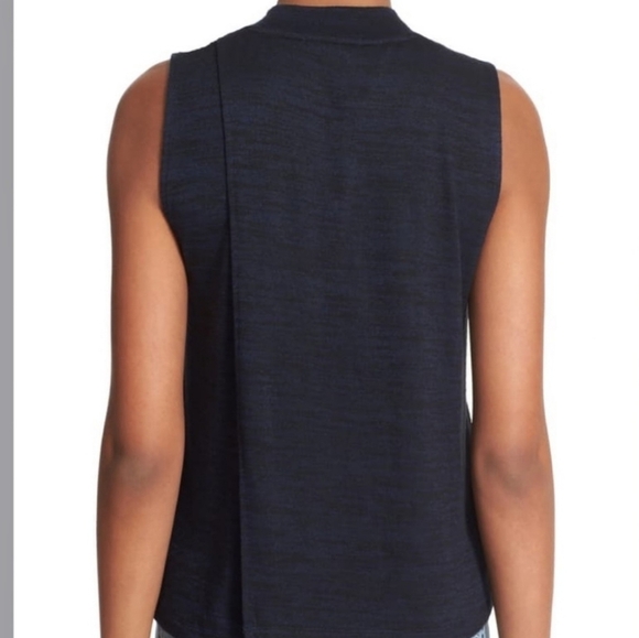 🌸 Rag & Bone | Heather Blue Knit Sleeveles - Picture 2 of 11